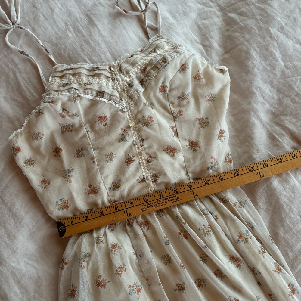 Vintage 70’s Prairie Sundress - Picture 8 of 12